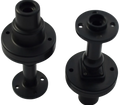 STRAIGHT AXLE TUBE WITH LADDER BAR MOUNT-BLACK ANODIZE