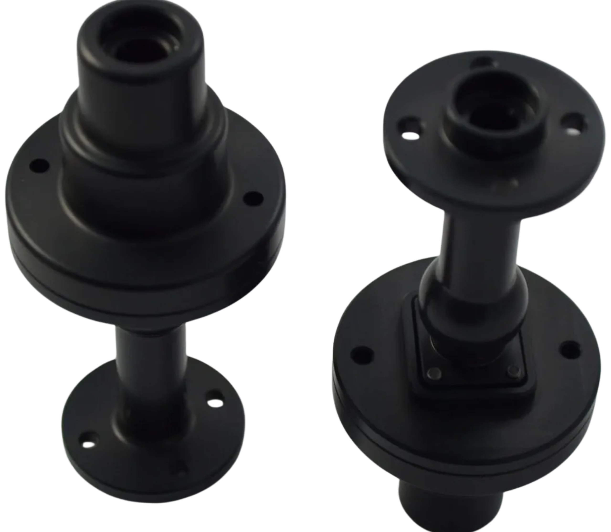 STRAIGHT AXLE TUBE WITH LADDER BAR MOUNT-BLACK ANODIZE