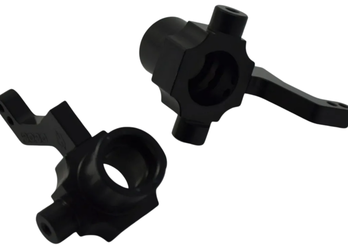 CLODBUSTER ALUMINUM STEERING KNUCKLE-BLACK ANODIZE