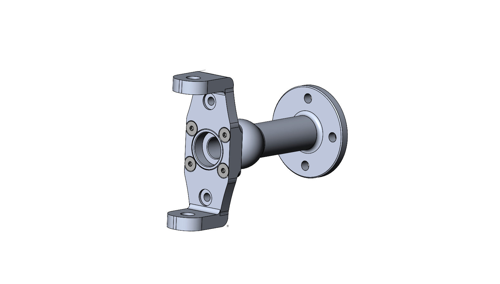 CLODBUSTER ALUMINUM AXLE TUBES-STEERING W/LADDERBAR MOUNT