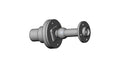 STRAIGHT AXLE TUBE WITH LADDER BAR MOUNT